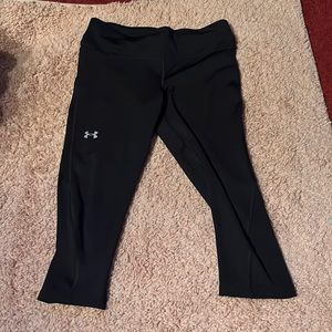 Black nike compression capris - Large
